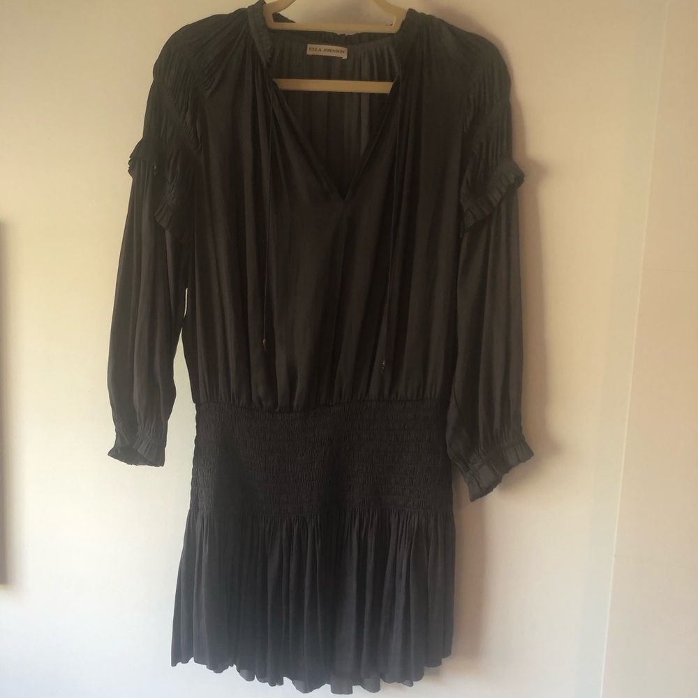 Ulla Johnson Navy Blue Dress